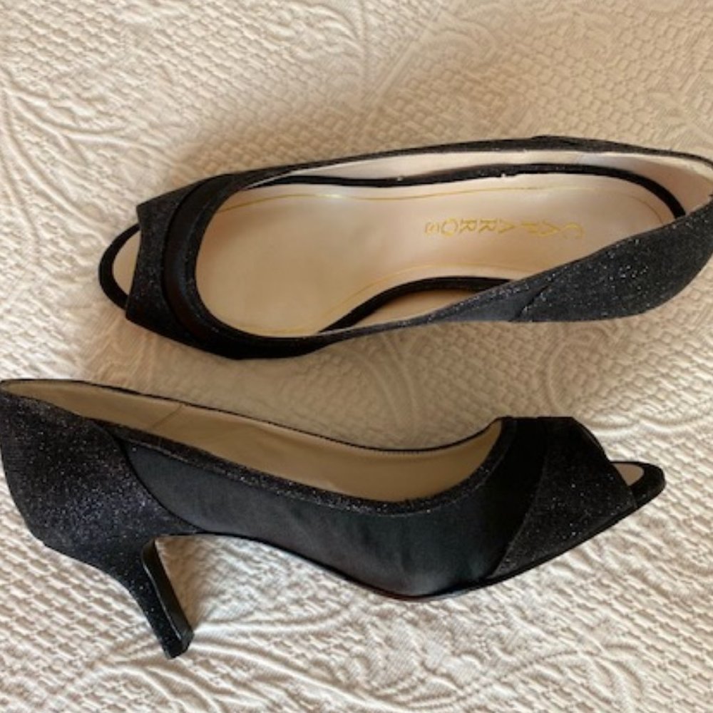 Caparros Women's Odette Peep Toe Heels - Picture 3 of 6